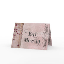 Bat mitzvah design en marbre - Customisé