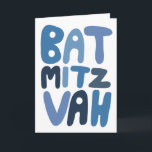 Carte BAT MITZVAH Lettres Bulles Modernes Personnalisabl<br><div class="desc">Texte dessiné à la main par moi pour vous. Ajoutez votre propre texte à l'intérieur de la carte ou changez les couleurs de fond. Pour plus de modèles et de couleurs, consultez ma boutique ! Ou faites-le moi savoir si vous souhaitez quelque chose de personnalisé. J'ai également du papier d'emballage...</div>