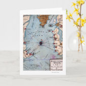 Carte Bataille de fort Sumter - guerre civile (Fleur jaune)