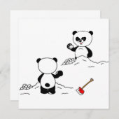 Carte Bataille de Panda (Devant / Derrière)