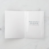 Carte Bateau à la fenêtre pour la sympathie (Intérieur)