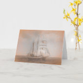 Carte Bateau à voile Atlantis da Vinci (Fleur jaune)