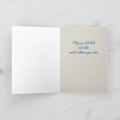 Carte Bateau à voile Joyeux anniversaire (Intérieur)