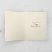 Carte Bateau dans une bouteille Anniversaire maritime po (Intérieur)