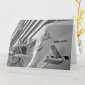 Carte Bateau de croisière de luxe (Fleur jaune)