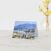 Carte Bateau De Croisière Et Château De Bodrum (Fleur jaune)