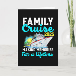 Carte Bateau de croisière familial 2025 Créer des souven