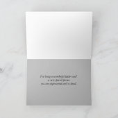 Carte Bateau de pêche heureux de lac boyfriend de fête (Intérieur)