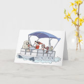 Carte Bateau de ponton (Fleur jaune)