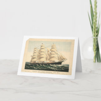 Carte Bateau de tondeuse "trois frères" (0406A)