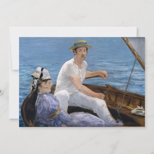 Carte Bateau | Édouard Manet (Devant)