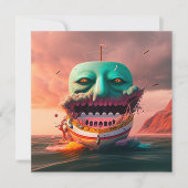 Carte Bateau effrayant (Devant)