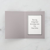 Carte Bateau En Bois Sur Le Lac Anniversaire (Intérieur)