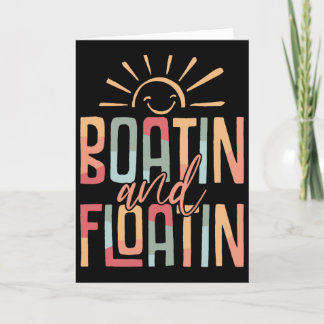 Carte Bateau et flottaison Vacances d'été Vie lacustre R