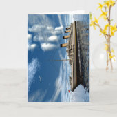 Carte Bateau Titanic (Fleur jaune)