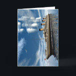 Carte Bateau Titanic<br><div class="desc">Célèbre navire Titanic flottant parmi les icebergs sur l'eau par jour nuageux - rendu 3D</div>