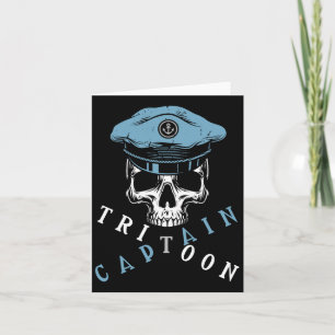 Carte Bateau Tritoon Capitaine Flatboat Vie Ponton pour