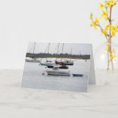 Carte Bateaux à Burnham on Crouch (Fleur jaune)