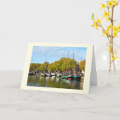 Carte Bateaux à Dordrecht (Fleur jaune)