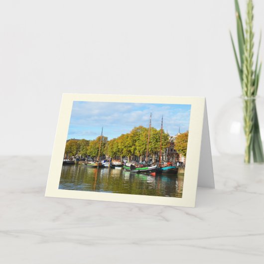 Carte Bateaux à Dordrecht (Devant)