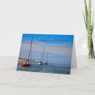 Carte Bateaux à voile à l'ancre