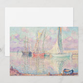 Carte Bateaux à voile dans le Port de Saint-Tropez | Hen (Devant / Derrière)