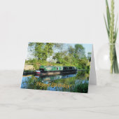 CARTE BATEAUX DE CANAL (Devant)