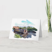 CARTE BATEAUX DE CANAL (Devant)