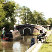 CARTE BATEAUX DE CANAL
