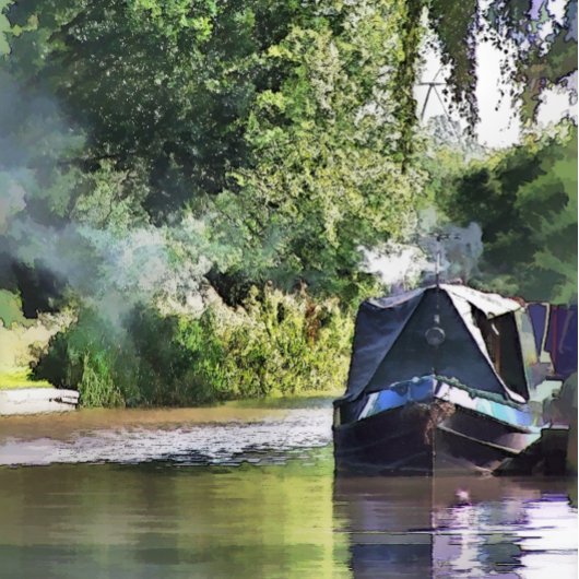 CARTE BATEAUX DE CANAL