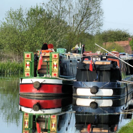 CARTE BATEAUX DE CANAL