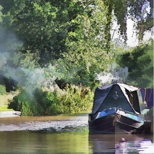 CARTE BATEAUX DE CANAL