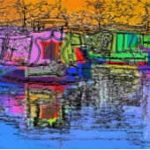 CARTE BATEAUX DE CANAL