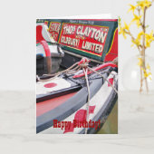 CARTE BATEAUX DE CANAL (Fleur jaune)