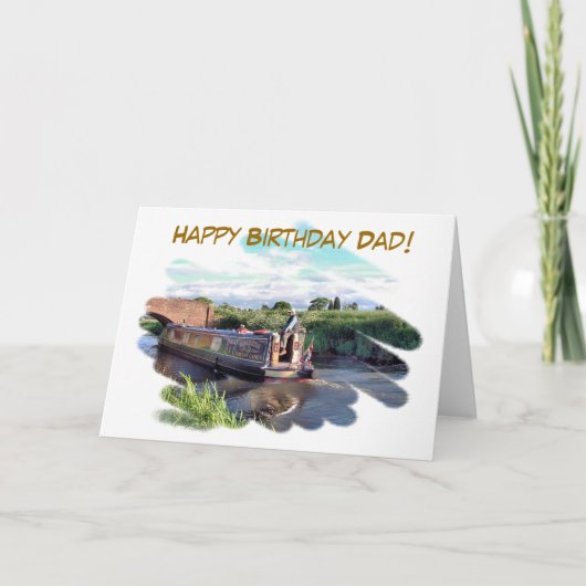 CARTE BATEAUX DE CANAL (Devant)