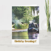 CARTE BATEAUX DE CANAL (Devant)