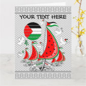 Carte Bateaux de la Flottille de la Liberté Mondiale à G (Fleur jaune)