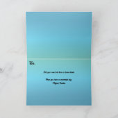 Carte Bateaux de pêche de la rivière Birthday 0344 (Intérieur)