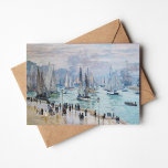 Carte Bateaux de pêche quittant le port | CLAUDE MONET<br><div class="desc">Bateaux de pêche quittant le port, Le Havre (1874) | Bateaux de pêche de Claude Monet Quittant le port, Le Havre (1874) est un chef-d’oeuvre impressionniste capturant des bateaux de pêche au départ du port animé du Havre. Le tableau met en valeur le brosse lâche caractéristique de Monet, sa palette...</div>