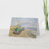 Carte Bateaux de pêche | Vincent van Gogh (Devant)