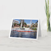 Carte Bateaux Felucca sur le Nil, Louxor (Devant)