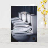 Carte Bathroom Break!! (Fleur jaune)