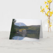 Carte Bâti Katahdin de lac rainbow (Fleur jaune)