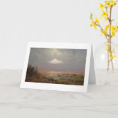 Carte Bâti Shasta et lac Shastina (1151) (Fleur jaune)