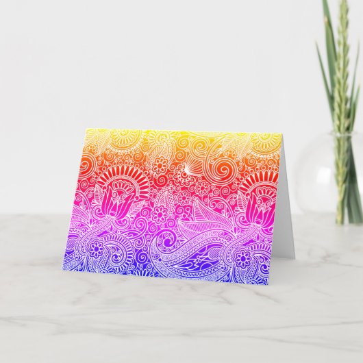 Carte Batik Motif (Devant)