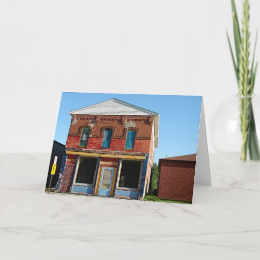 Carte Bâtiment coloré (Devant)