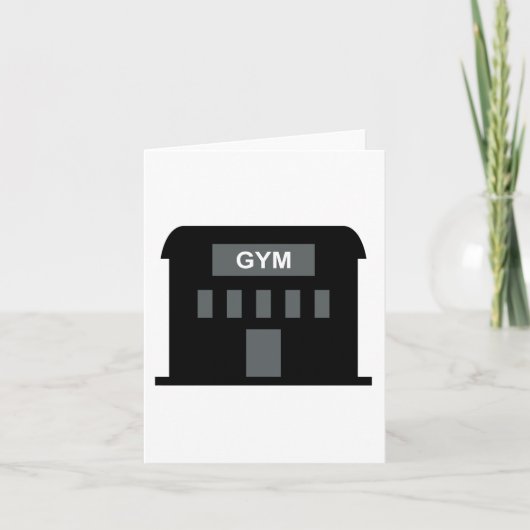 Carte Bâtiment de gym (Devant)