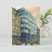 Carte Bâtiment d'Express quotidien vintage rue Fleet (Debout devant)