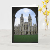 Carte Bâtiment symétrique en Angleterre (Fleur jaune)