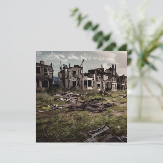 Carte Bâtiments abandonnés après Apocalypse (Debout devant)